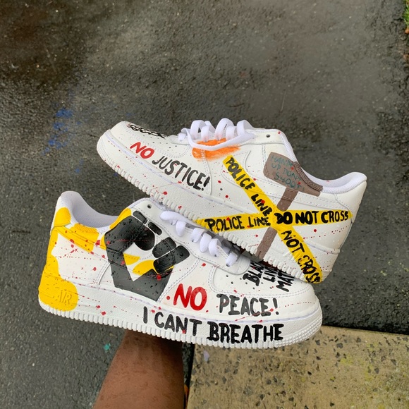 Nike | Shoes | Custom Black Lives 